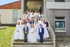 Feier der 1. Heiligen Kommunion in Sankt Maria (Foto: Michael Bohl)